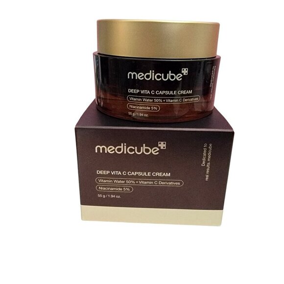 MEDICUBE DEEP VITA C CAPSULE CREAM 55ml NOT Expired 2027 Korean Skincare NEW - Picture 10 of 11